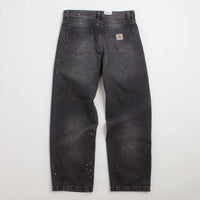 Carhartt Landon Pants in Black Destroy Wash and Splatter thumbnail