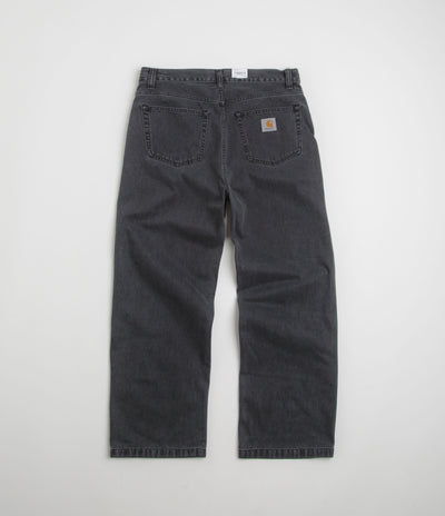 Carhartt Landon Pants in Black Heavy Stone Washed