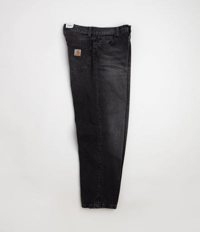Carhartt Landon Pants in Black Marble Used Wash