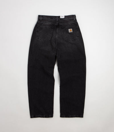 Carhartt Landon Pants in Black Marble Used Wash