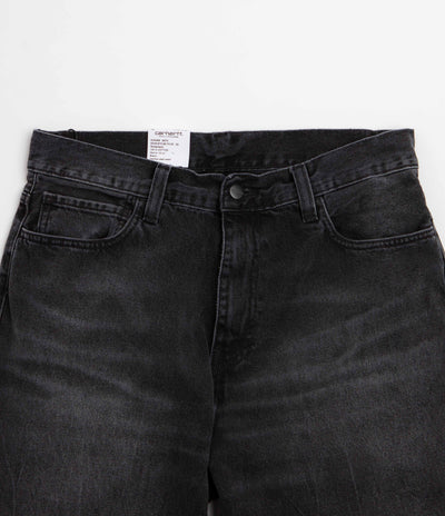 Carhartt Landon Pants in Black Marble Used Wash