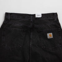 Carhartt Landon Pants in Black Marble Used Wash thumbnail