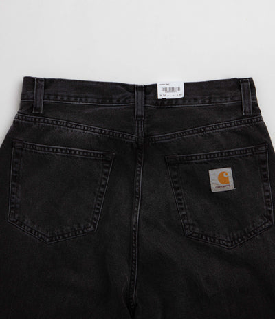 Carhartt Landon Pants in Black Marble Used Wash