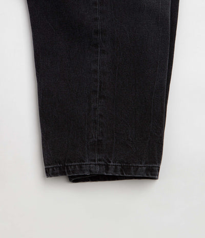 Carhartt Landon Pants in Black Marble Used Wash
