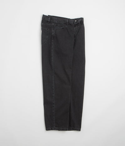 Carhartt Landon Pants in Black Stone Washed