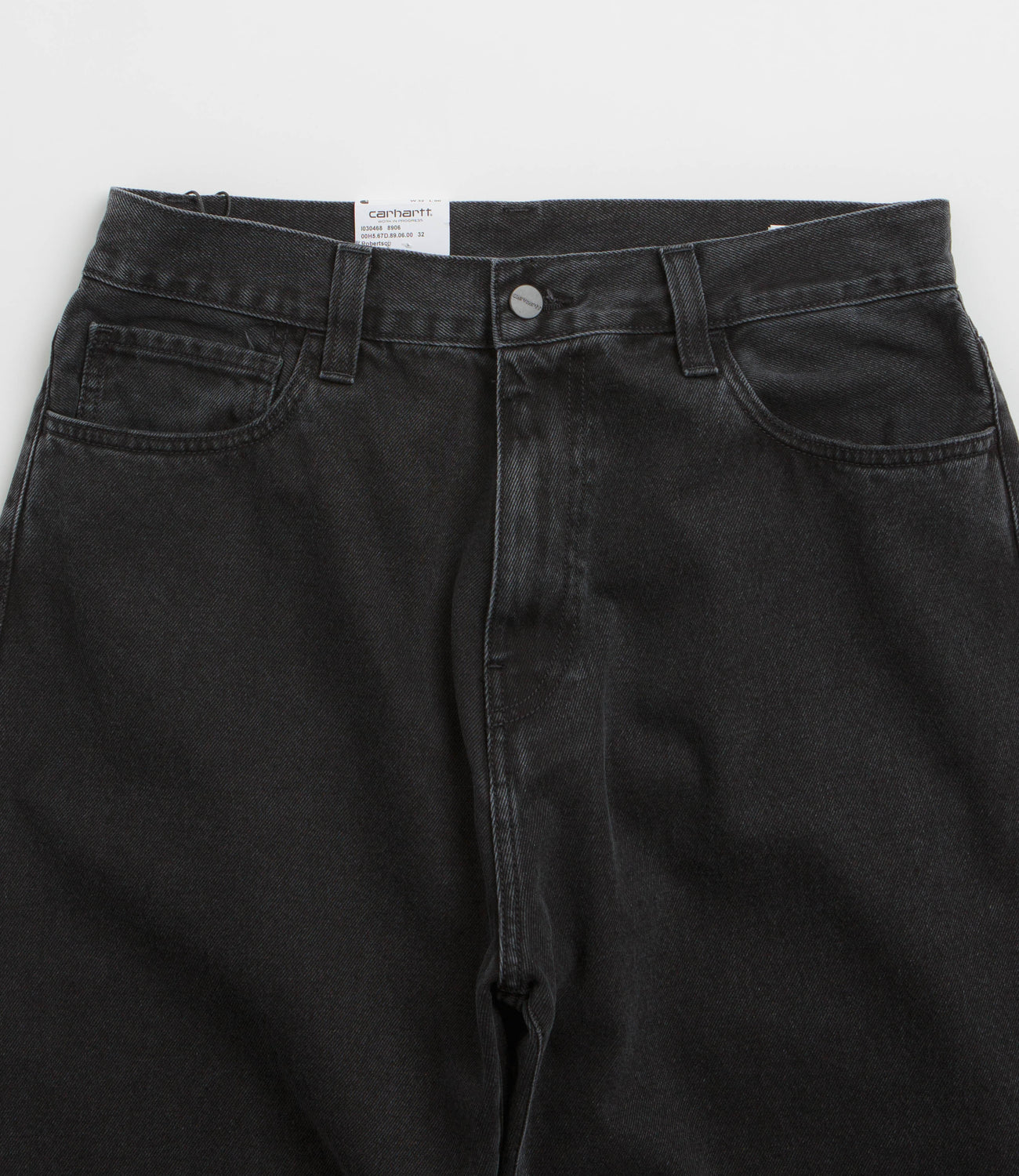 Carhartt Landon Pants - Black Stone Washed | Flatspot