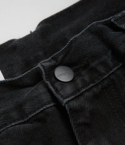 Carhartt Landon Pants in Black Stone Washed
