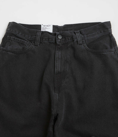 Carhartt Landon Pants in Black Stone Washed