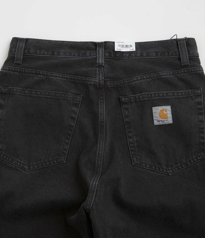 Carhartt Landon Pants in Black Stone Washed