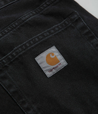 Carhartt Landon Pants in Black Stone Washed