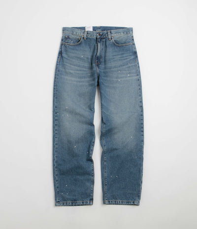 Carhartt Landon Pants - Blue / Destroy Wash / Splatter