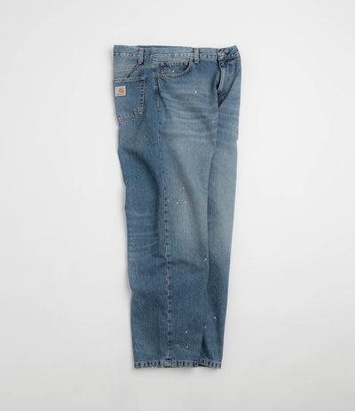 Carhartt Landon Pants - Blue / Destroy Wash / Splatter