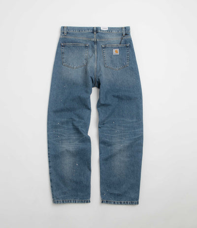 Carhartt Landon Pants - Blue / Destroy Wash / Splatter