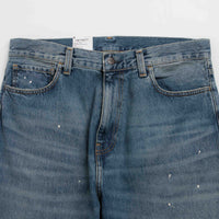 Carhartt Landon Pants - Blue / Destroy Wash / Splatter thumbnail