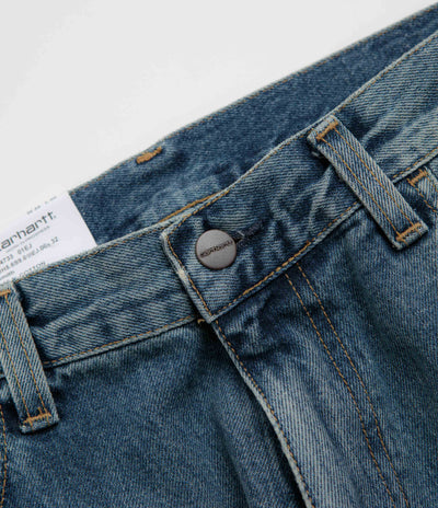 Carhartt Landon Pants - Blue / Destroy Wash / Splatter