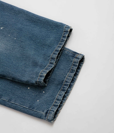 Carhartt Landon Pants - Blue / Destroy Wash / Splatter
