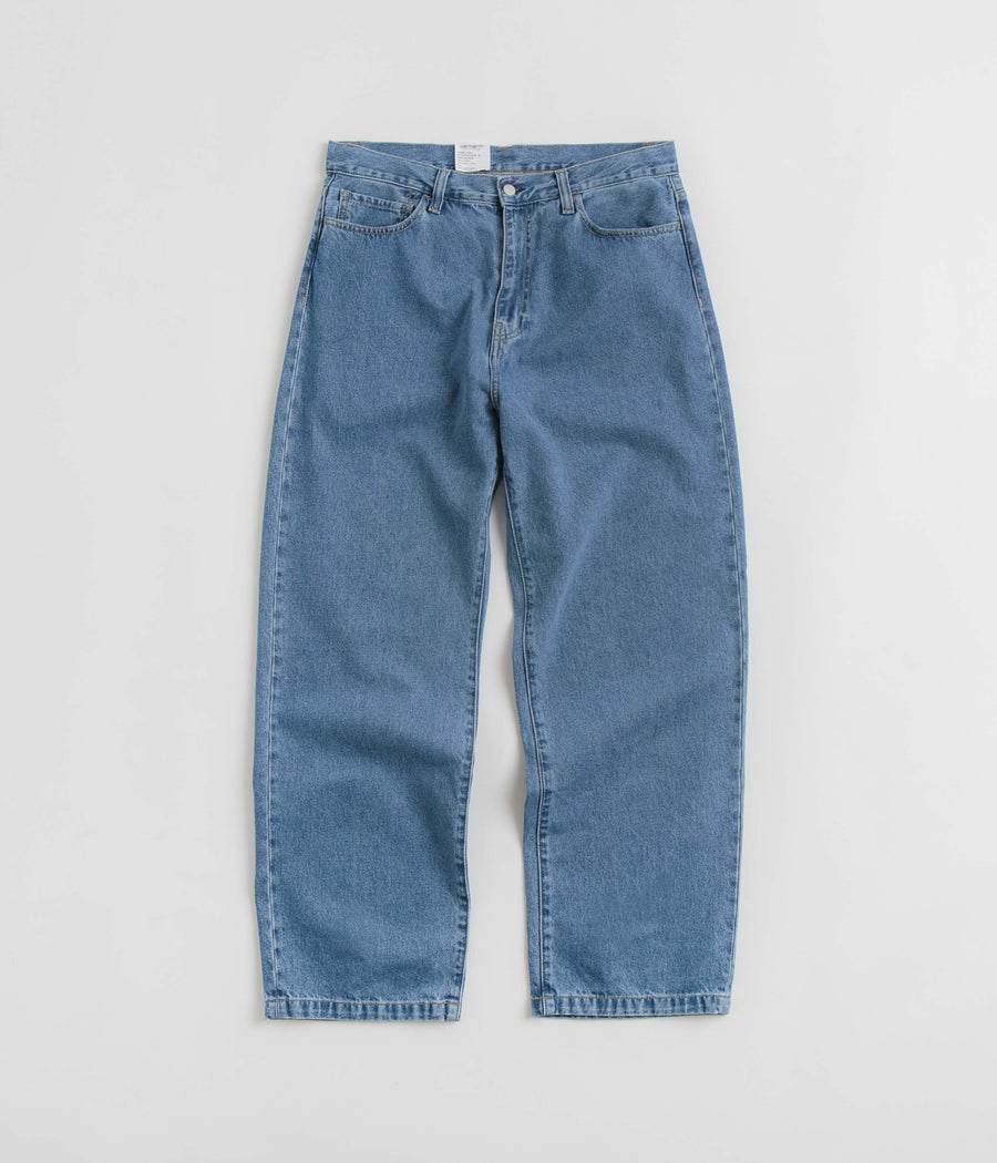 Carhartt Landon Pants in Blue Heavy Stone Washed