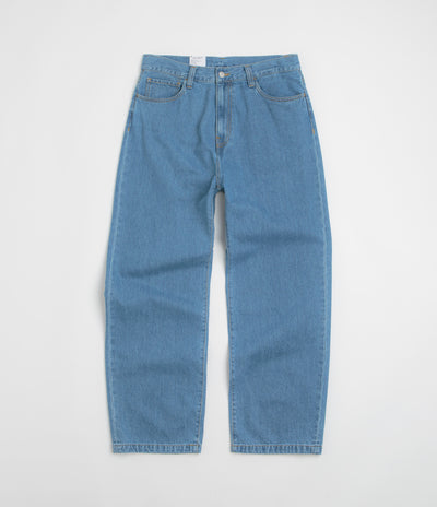 Carhartt Landon Pants in Blue Heavy Stone Washed