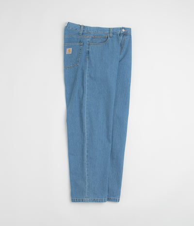 Carhartt Landon Pants in Blue Heavy Stone Washed