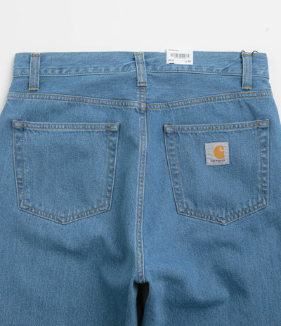 Carhartt Landon Pants in Blue Heavy Stone Washed