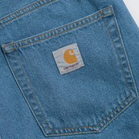 Carhartt Landon Pants in Blue Heavy Stone Washed thumbnail