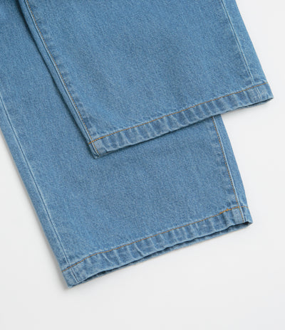 Carhartt Landon Pants in Blue Heavy Stone Washed