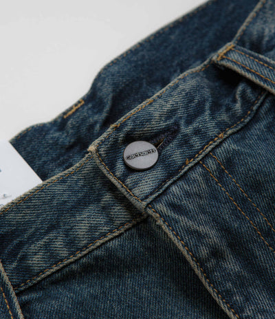 Carhartt Landon Pants - Blue Worn Used Wash