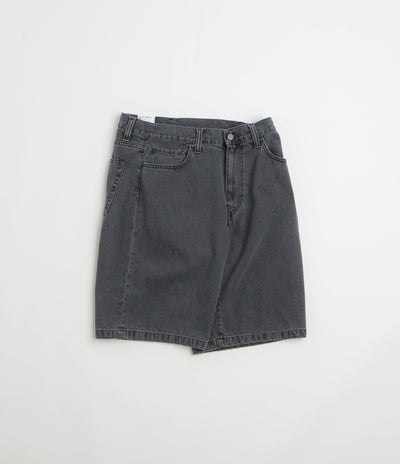 Carhartt Landon Shorts - Black Heavy Stone Wash