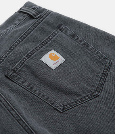 Carhartt Landon Shorts - Black Heavy Stone Wash