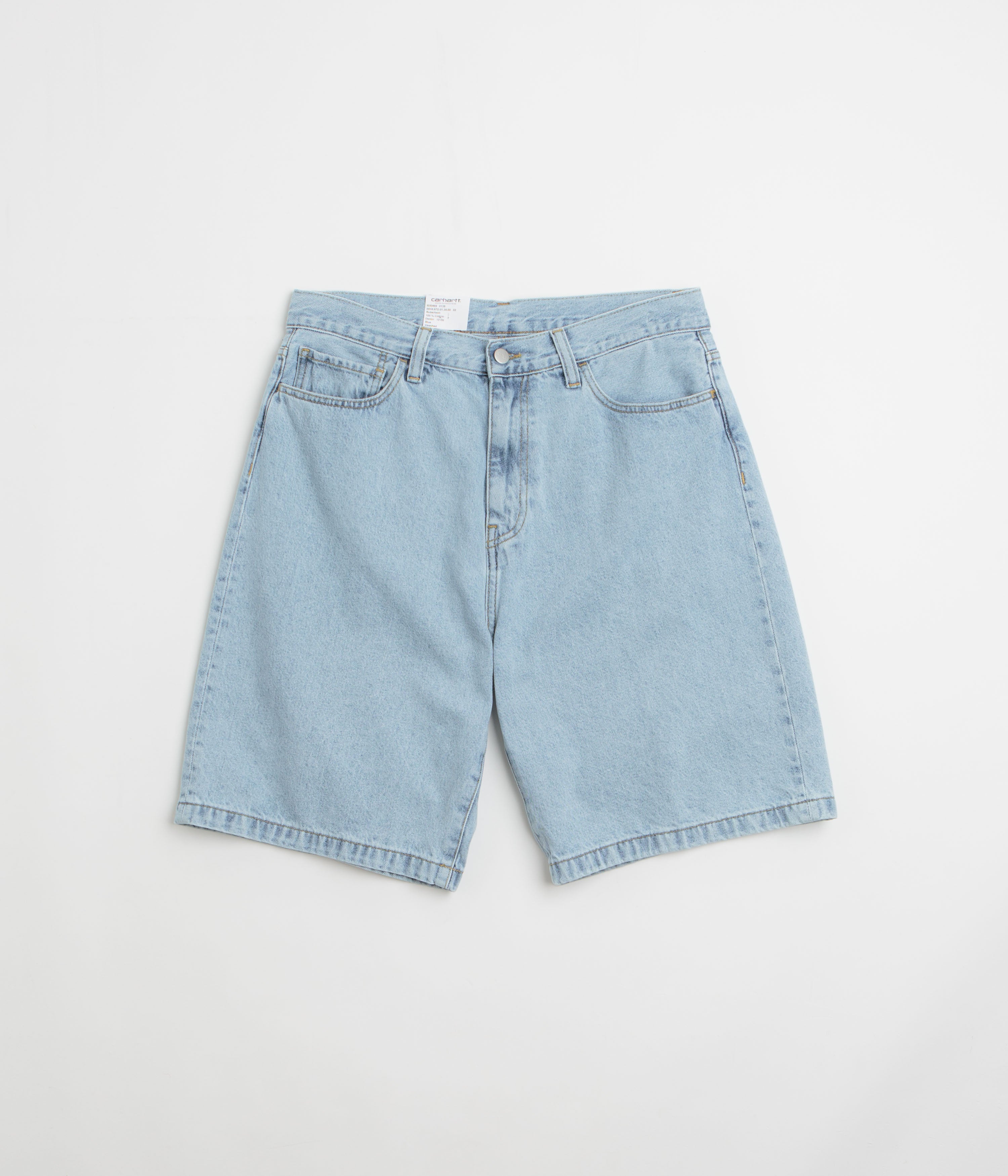 Carhartt Landon Shorts in Blue Bleached