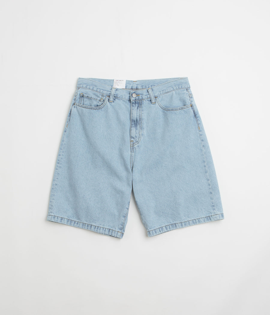 Carhartt Landon Shorts in Blue Bleached