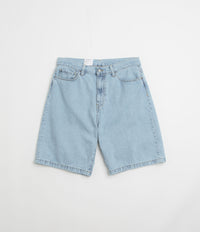 Carhartt Landon Shorts in Blue Bleached