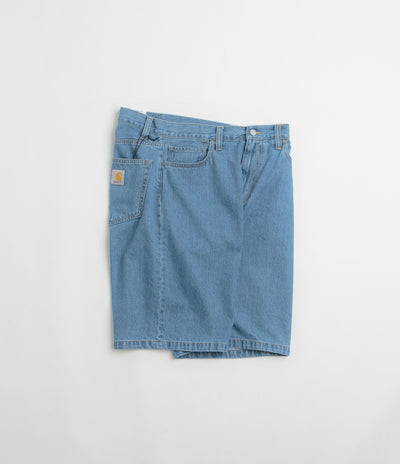 Carhartt Landon Shorts - Blue Heavy Stone Wash