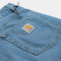 Carhartt Landon Shorts - Blue Heavy Stone Wash thumbnail