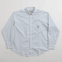 Carhartt Linus Stripe Poplin Shirt - Bleach / White thumbnail