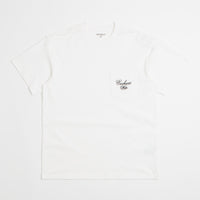 Carhartt Longhand Pocket T-Shirt - White / Black thumbnail