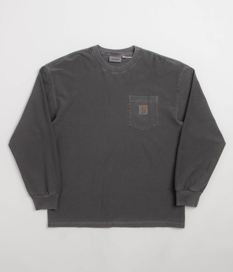 Carhartt Loose Pocket Long Sleeve T-Shirt in Black