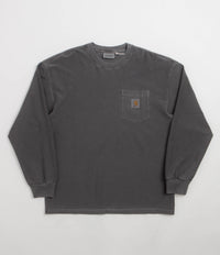 Carhartt Loose Pocket Long Sleeve T-Shirt in Black