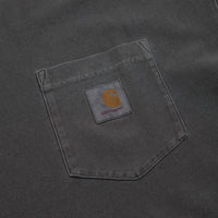 Carhartt Loose Pocket Long Sleeve T-Shirt in Black thumbnail