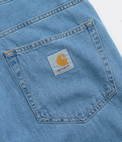 Carhartt Lucas Pants in Blue Bleached