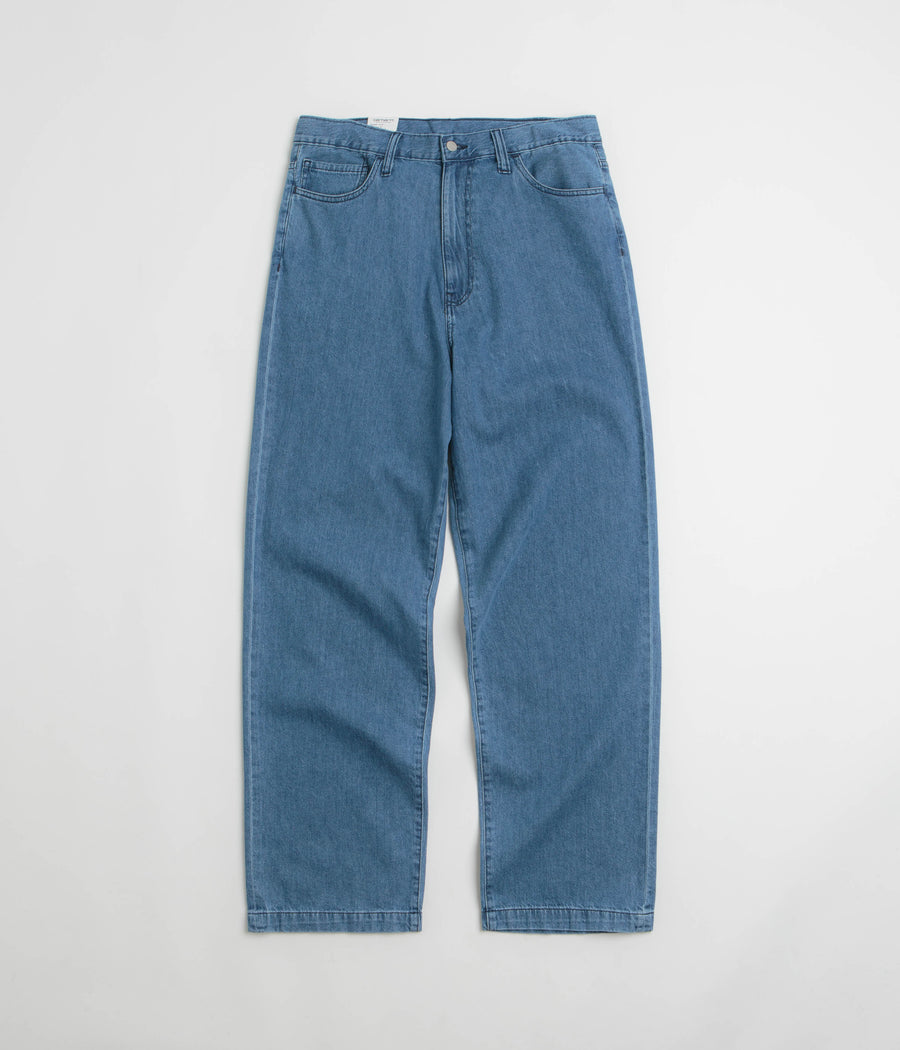 Carhartt Lucas Pants in Blue Stone Washed