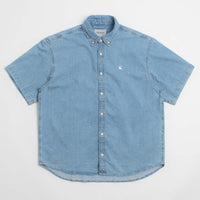 Carhartt Lucas Short Sleeve Shirt - Blue thumbnail
