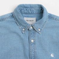Carhartt Lucas Short Sleeve Shirt - Blue thumbnail