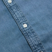 Carhartt Lucas Short Sleeve Shirt - Blue Stone Washed thumbnail