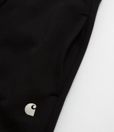 Carhartt Mack Sweatpants - Black / Wax