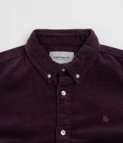 Carhartt Madison Cord Shirt - Cozy Purple