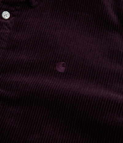 Carhartt Madison Cord Shirt - Cozy Purple