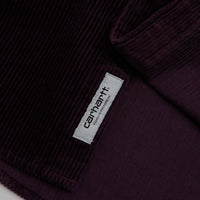 Carhartt Madison Cord Shirt - Cozy Purple thumbnail