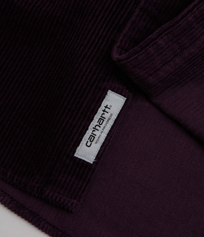 Carhartt Madison Cord Shirt - Cozy Purple