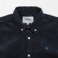Carhartt Madison Cord Shirt - Dark Navy / Dark Navy thumbnail